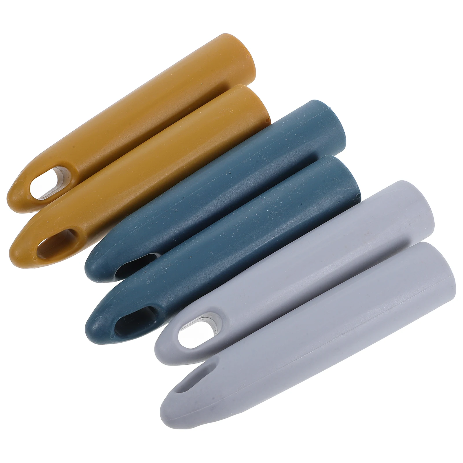 

6 Pcs Mop Handle Holder Broom Replacement Grips Sleeve Clothesline Pole Head End for Cap