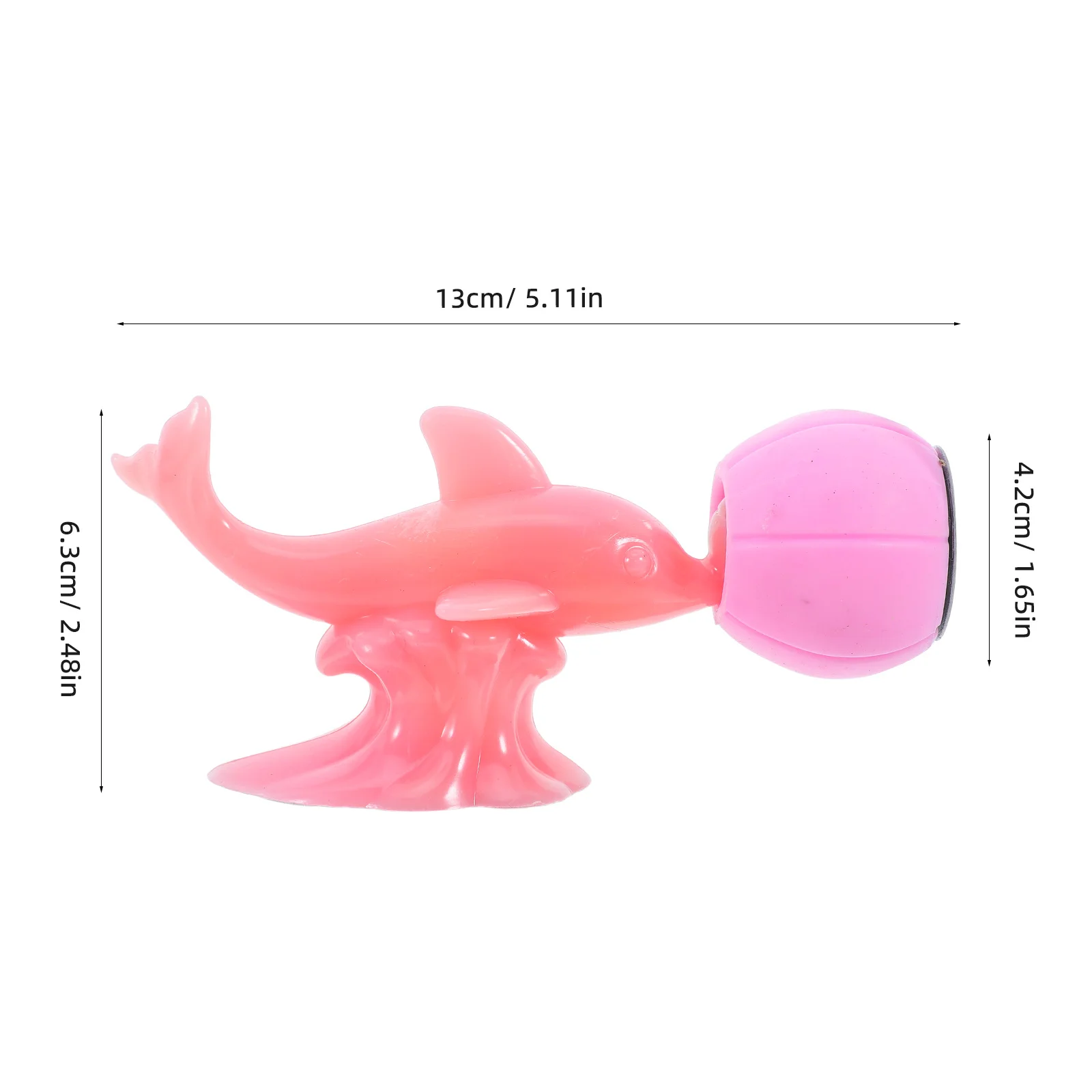 سدادة باب دولفين من السيليكون بدون تركيب مثقاب، ديكور لطيف مضاد للتصادم، قوي لأبواب مختلفة، سدادة باب غرفة النوم #2