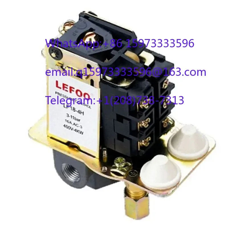 380V Air Compressor Pressure Switch, Auto Start Stop Controller for Industrial Air Pump Parts