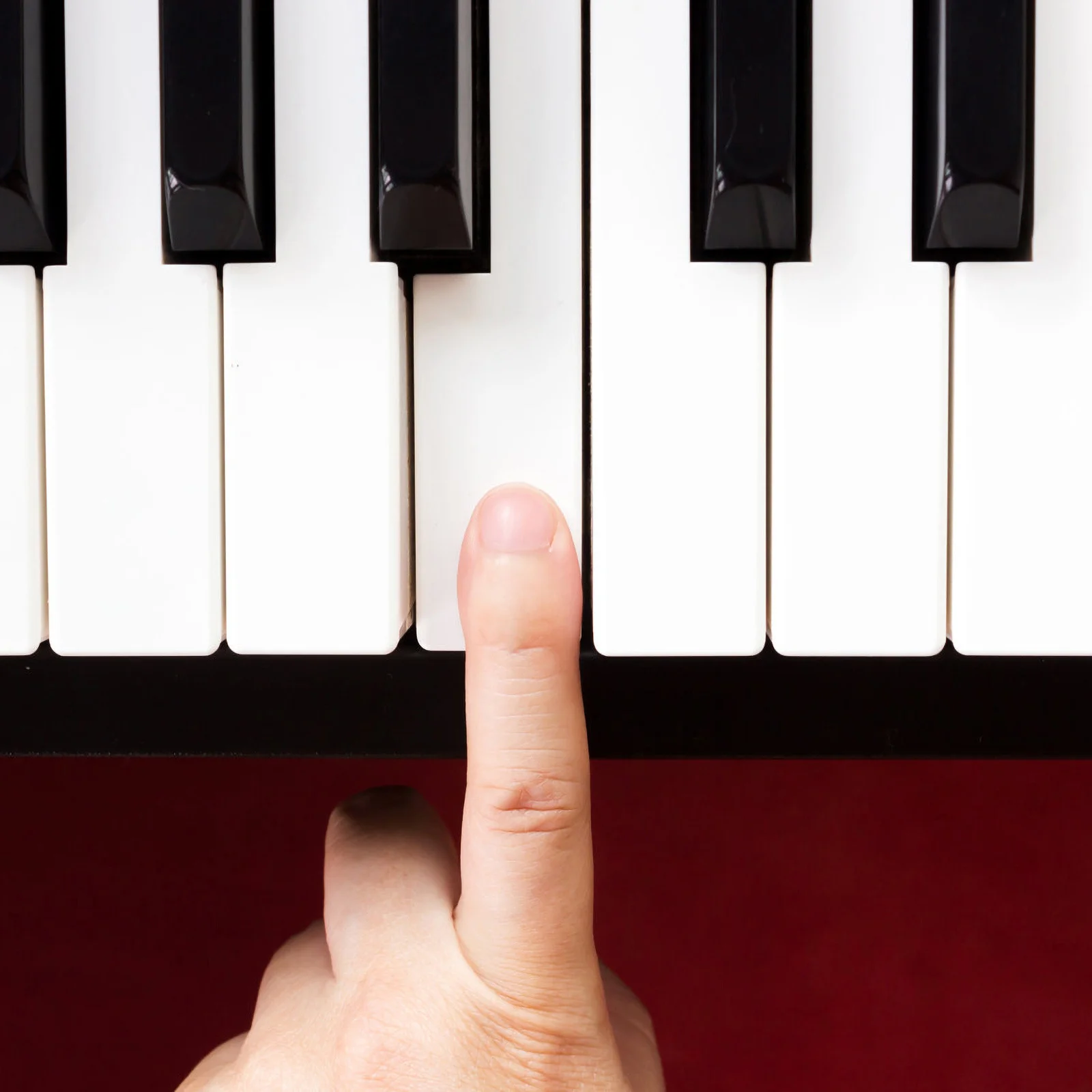 

2Pcs White Piano Keytops Premium Material Piano Replacing Key Tops Long Service Life Repairing Gadgets for Keyboard Instrument