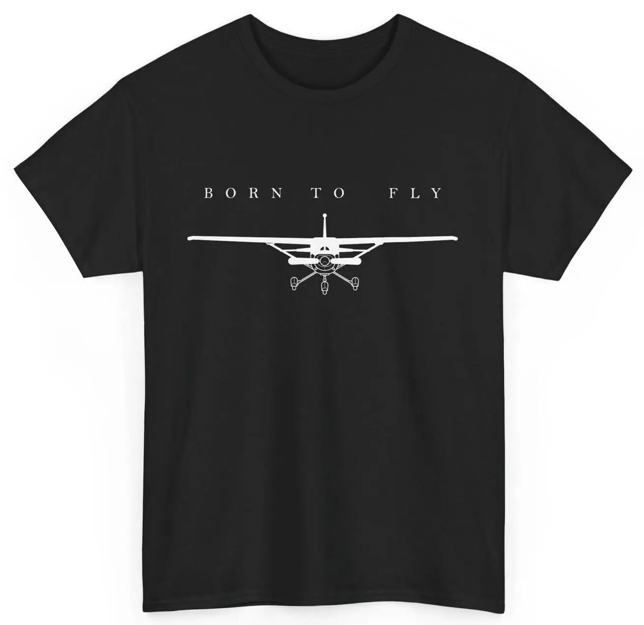 Airplane Shirt, Pilot Born To Fly Shirt, Aviator Funny Quote Shirt