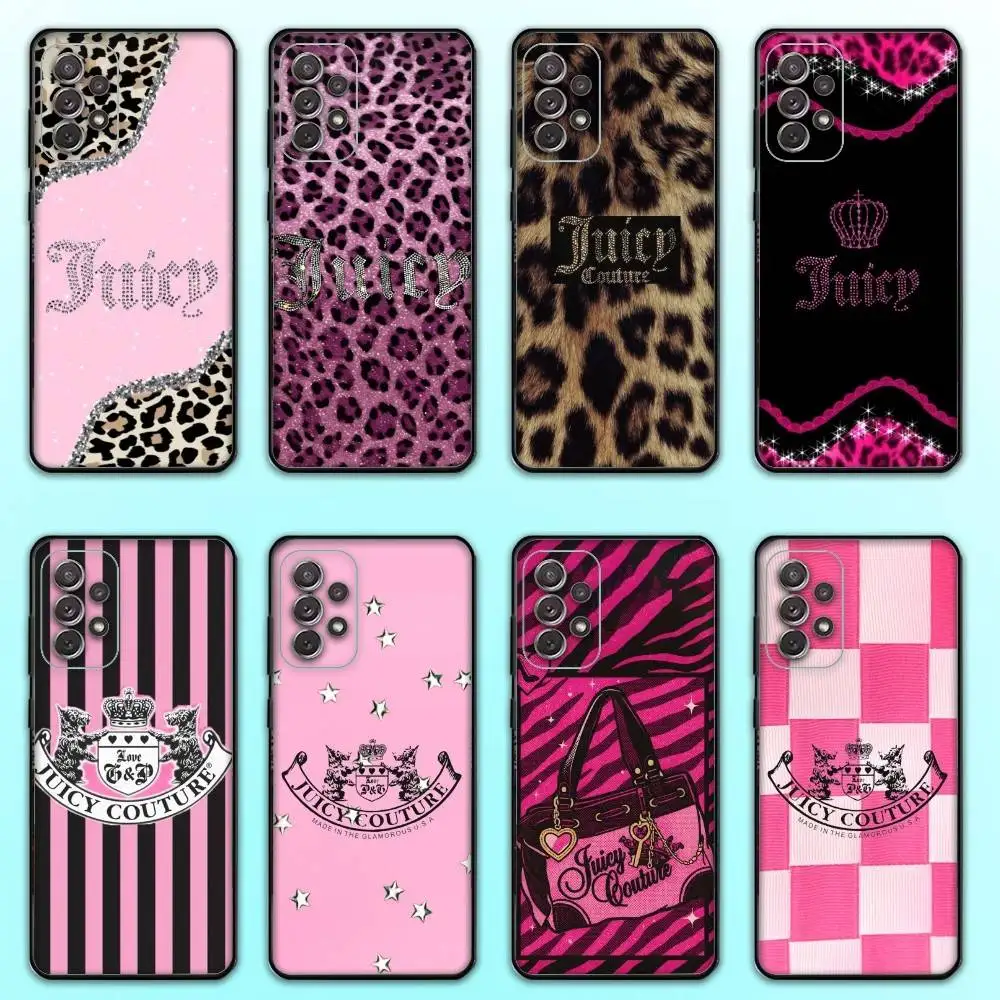 

Juicy couture leopard Phone Case For Samsung S25,S24,S21,S22,S23,S30,Ultra,S20,Plus,Fe,Lite,Note,10,9,5G Black Cover