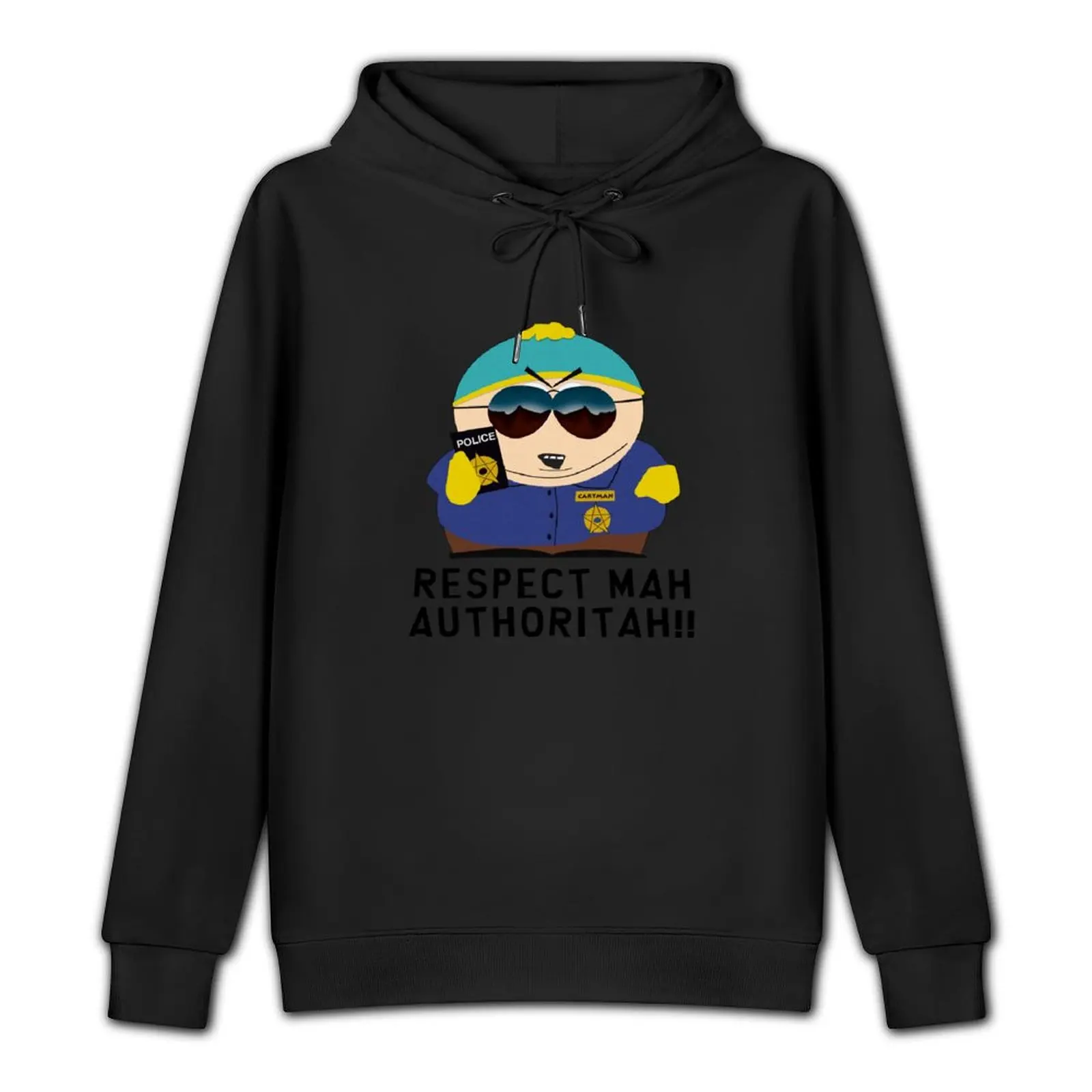 RESPECT MAH AUTHORITAH! Temporary design Pullover Hoodie hooded shirt men's clothing anime clothing graphic hoodies