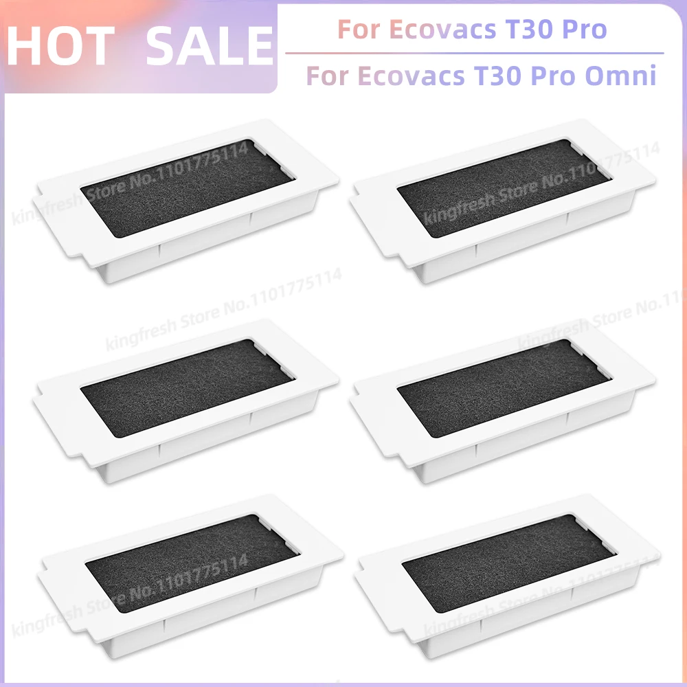 Passend Für Ecovacs T30 Pro Omni / T30 OMNI, Ecovacs Deebot T30e Pro Omni, YEEDI M12 ULTRA PLUS / M12 Pro+ Teile Hauptrolle Seitenbürste Filter Staubbeutel Wischmopptuch