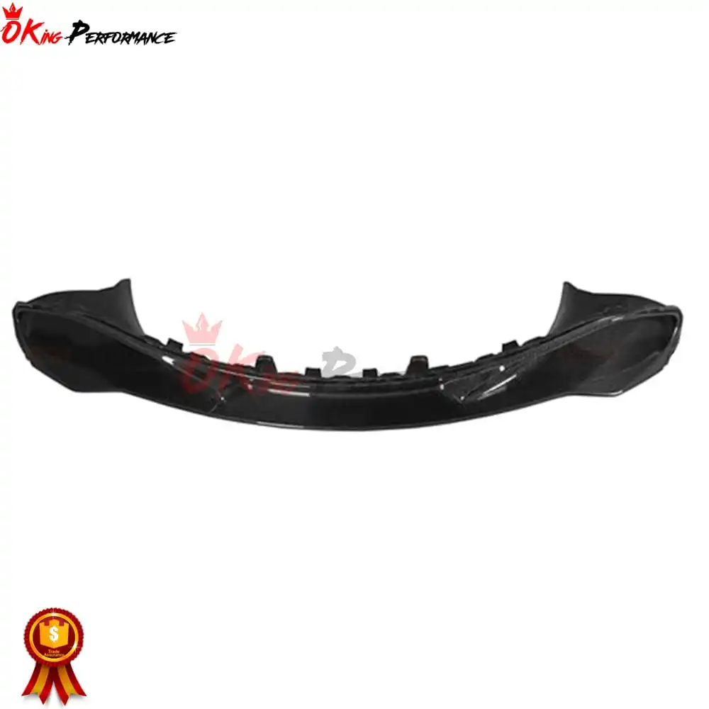 شفة مقسمة أمامية من ألياف الكربون الجافة بنمط OEM لمصد أمامي Mclaren 720S BodyKit #4