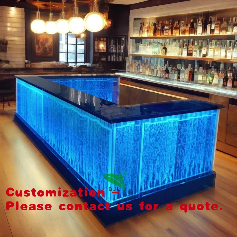 

Customize.Price Nail Salon bar Used Led Light Counter Lighting bar Counter