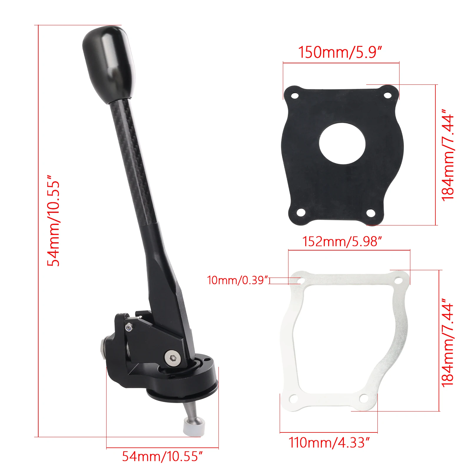 Turret Hole 19mm Short Shifter Gear Lever Billet Aluminum Anodized For Mazda MX-5 NA NB 5 6 Speed Gearbox