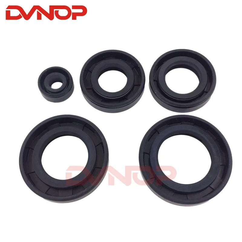 motorcycle CG125 XF125 ZJ125 full complete engine oil seal rubber gear shaft seal for Honda 125cc CG ZJ XF 125 oil seal