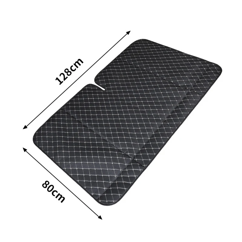 Car Travel Bed Sedan Suv Rear Seat Bed Mattress Thickened Portable Car Travel Sleeping Mattress Aout Sleeping In-Car Bed