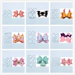 Unicorn Flower Bow Metal Cut Dies Stencils for Scrapbooking Stamp/Photo Album Decorative Embossing DIY Paper Cards