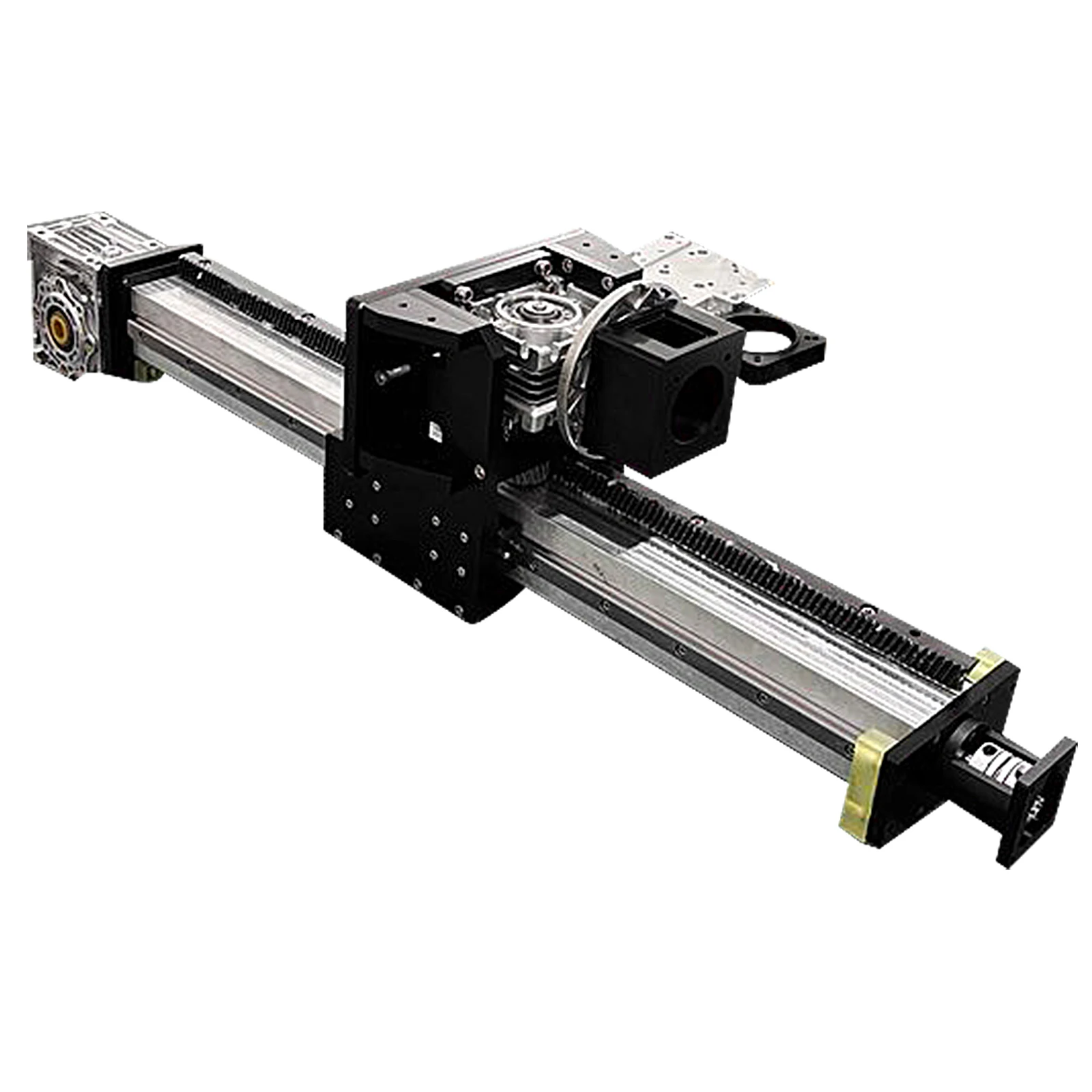 KNK KHZ Rack And Pinion Dual-Track High Load  Support Customized CNC Linear Module With Cable Chain