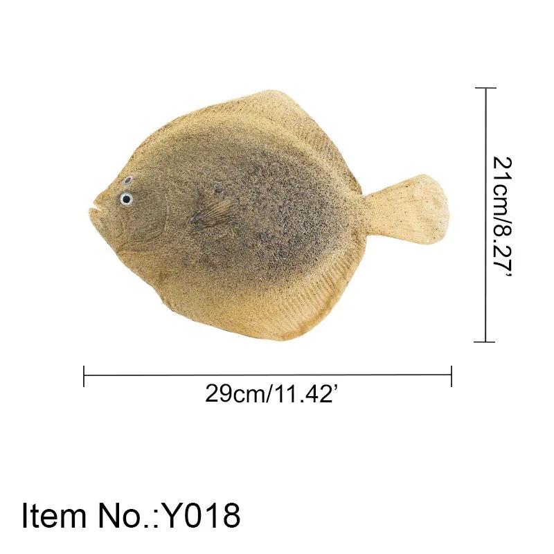 36 Types Simulation Fishes Artificial Fake Fish Model for Children Early Education Props Fake Red Carp Crucian Carp Fish Food