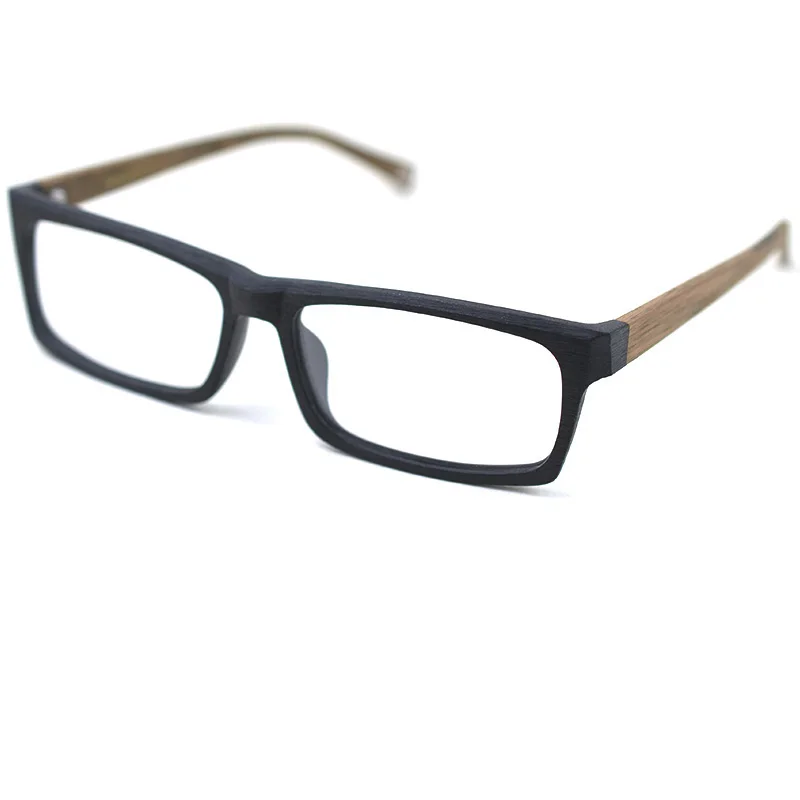 HDCRAFTER Glasses Frame Wood Optical Prescription Men Square Eyewear Male  Spectacles Eyeglasses Frames Gafas Oculos 2020
