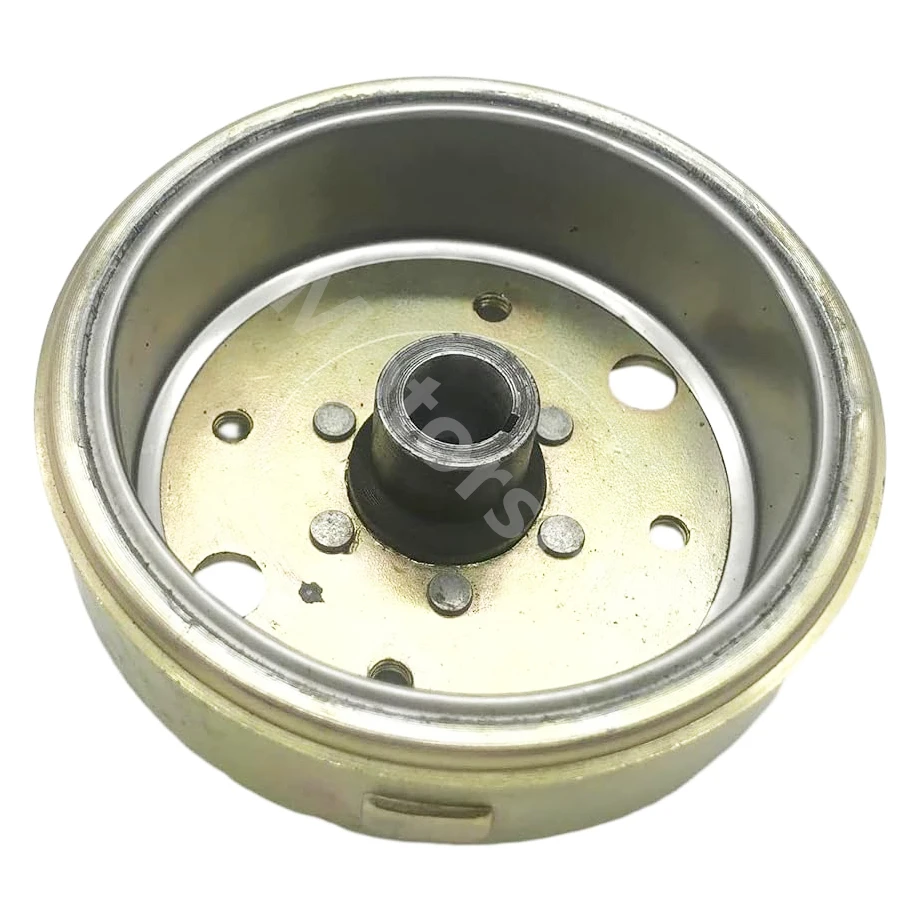 MAGNETO ROTOR FLYWHEEL 8 POLES FITS FOR GY6 50CC BACCIO BAOTIAN BENZHOU BAJA FALCON ICEBEAR KREIDLER LINHAI PANTERA METROPOLIS - view 4