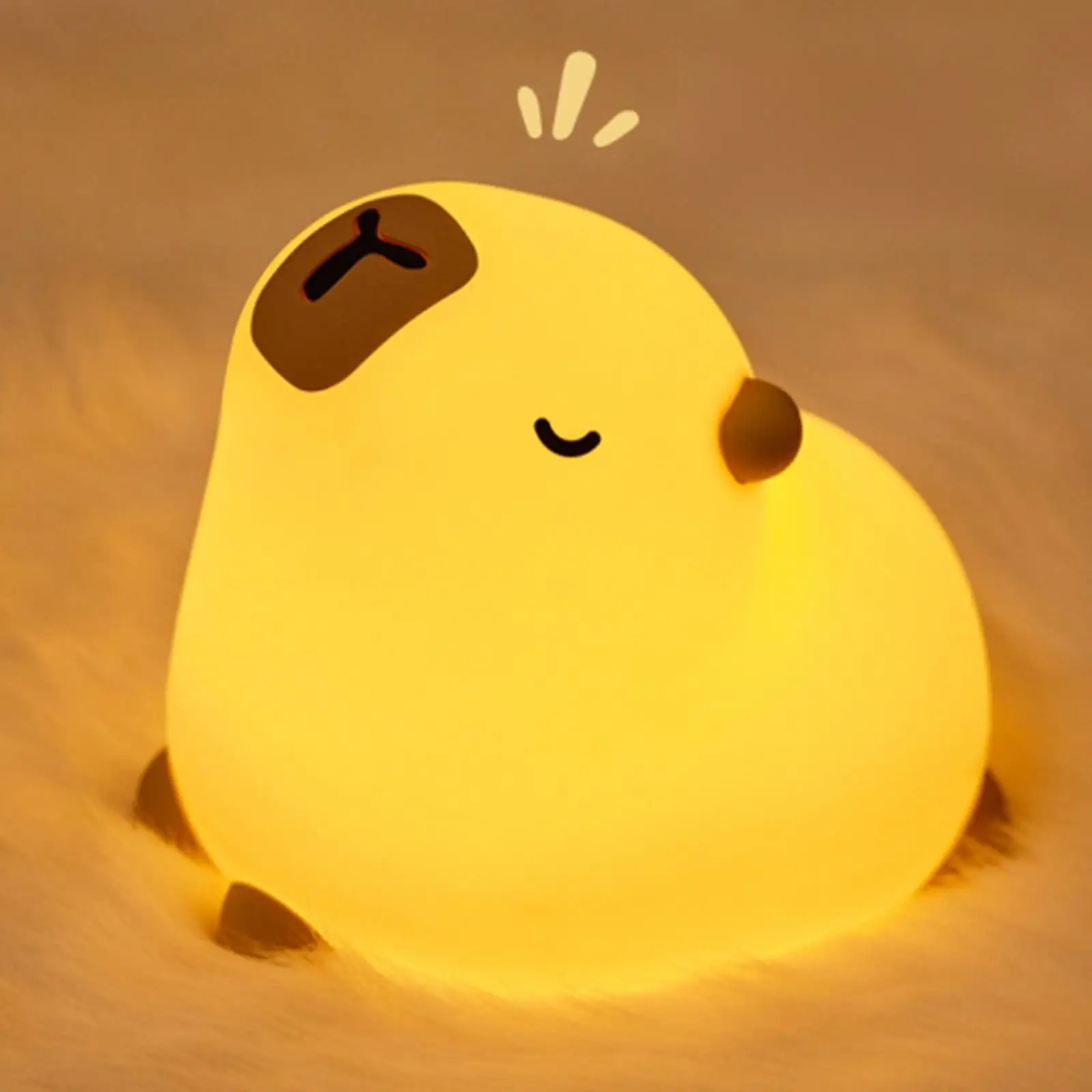 

Night Light for Kids Silicone Nursery Night Lamp Decorative Bedside Lamp