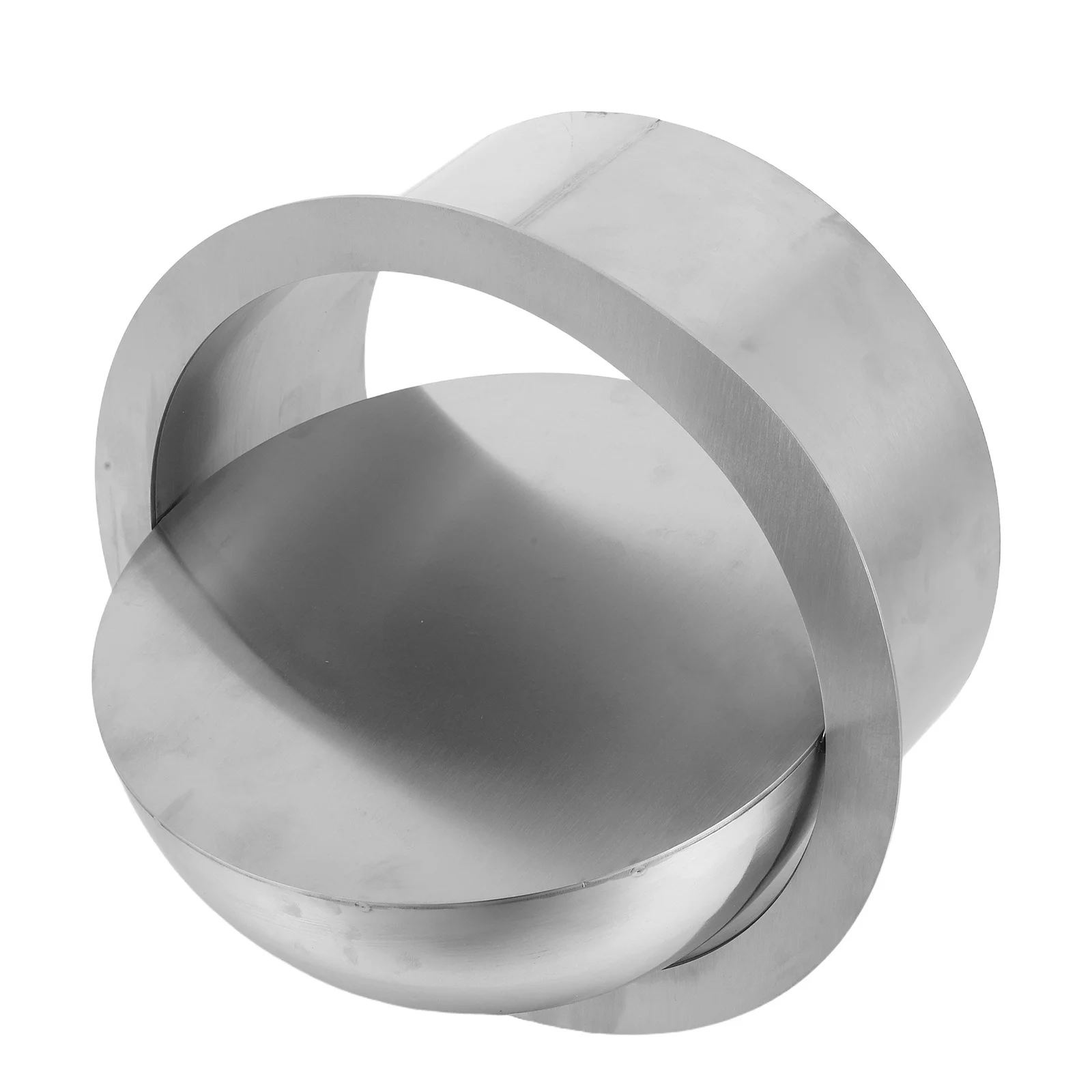 

24x24cm Recessed Trash Can Lid Stainless Steel Embedded Countertop Swing Flap Cover Kitchen Bathroom Office Commercial Easy to