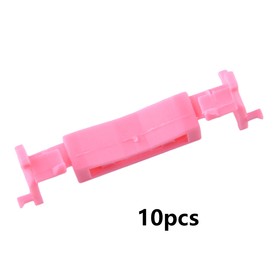 10Pcs Roof Moulding Drip Rail Clips 7403A289 7403A143 Fit for Mitsubishi Lancer EVO Outlander EX SPORT 2011 2012 Pink Plastic