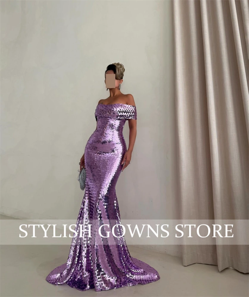 맞춤형 인어 여성 드레스 웨딩 게스트용 우아한 프로무 드레스 2025 여성 특별 행사 드레스 이브닝 드레스
