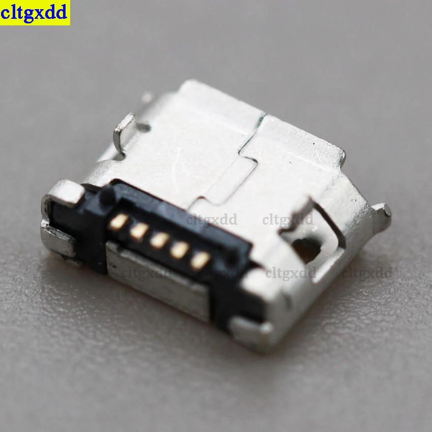 cltgxdd 10-20pieces FOR Lenovo A60 A366T A390E A520 A288T A750 Le PAD A1-07 tail clip 10-100 Micro USB 5-pin socket connector