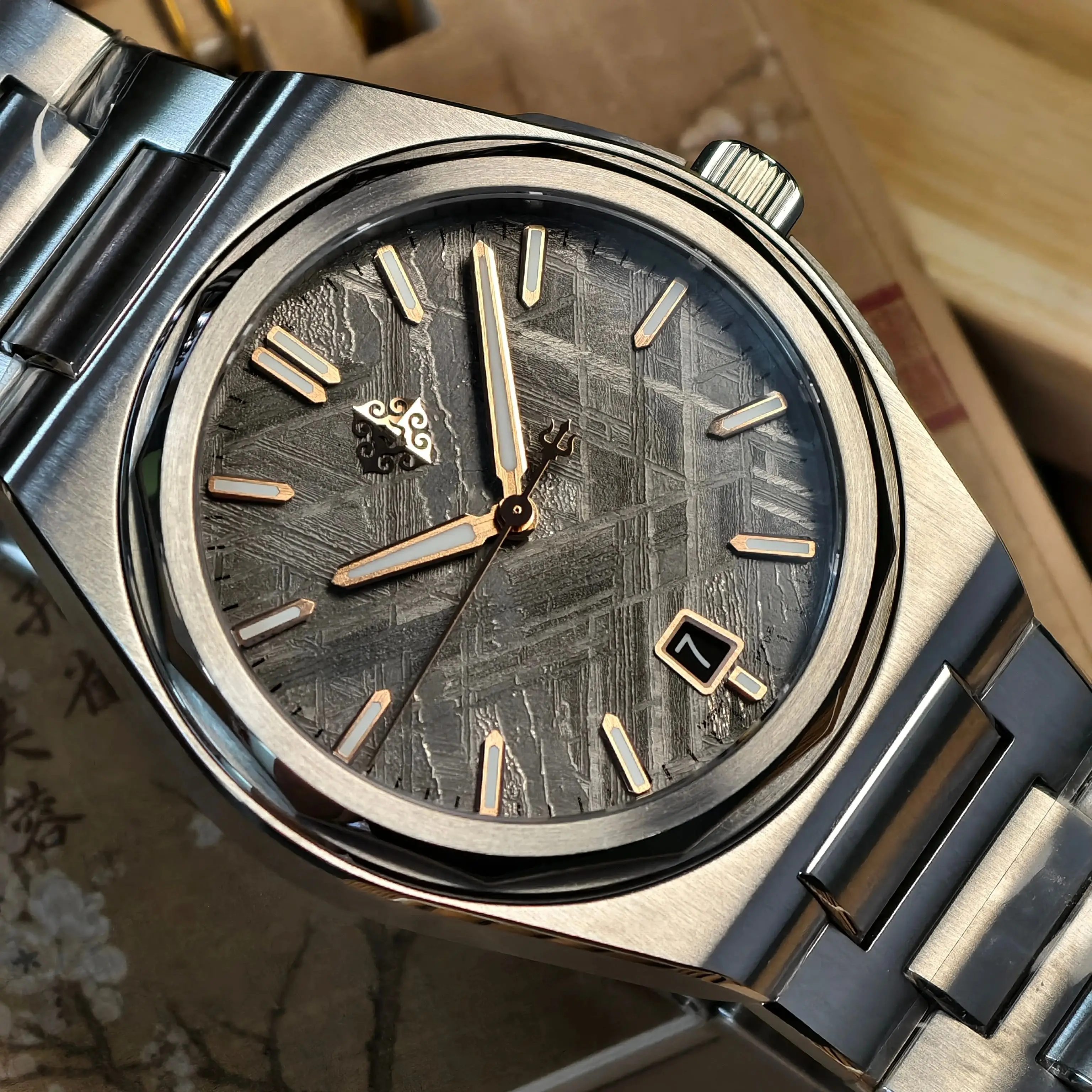 Reloj Mecánico Automático para Hombre IX&DAO 2026, Modelo Space Warrior, 37.5mm, Miyota 9015, Cristal de Zafiro, Acero Inoxidable, Resistente al Agua 10Bar