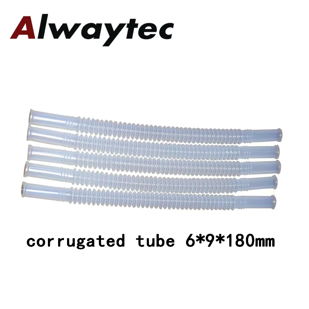 5pcs Per Lot White ID6mm Fuel Pump Corrugated Tube Fuel Pump Corrugated Pipe For Car