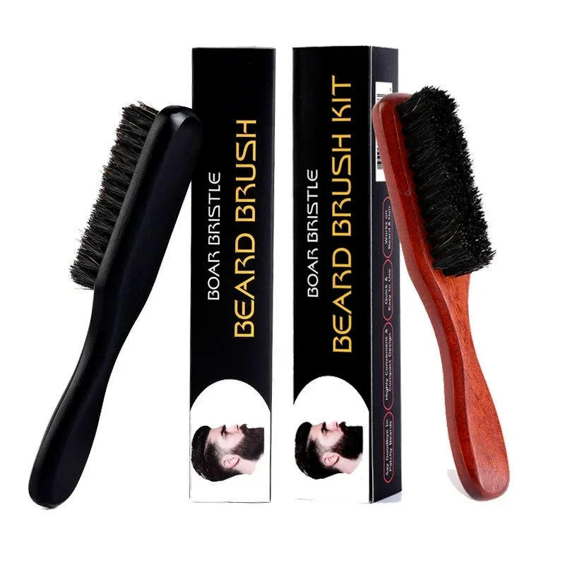 Yaban domuzu kıllar malzeme kayın sakal fırça tıraş takımı berber dükkanı Perfessional araçları kabarmayı azaltmak tıraş fırçası