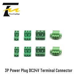 WaveTopSign Kinco Weinview pantalla táctil 3P enchufe de alimentación DC24V conector de Terminal