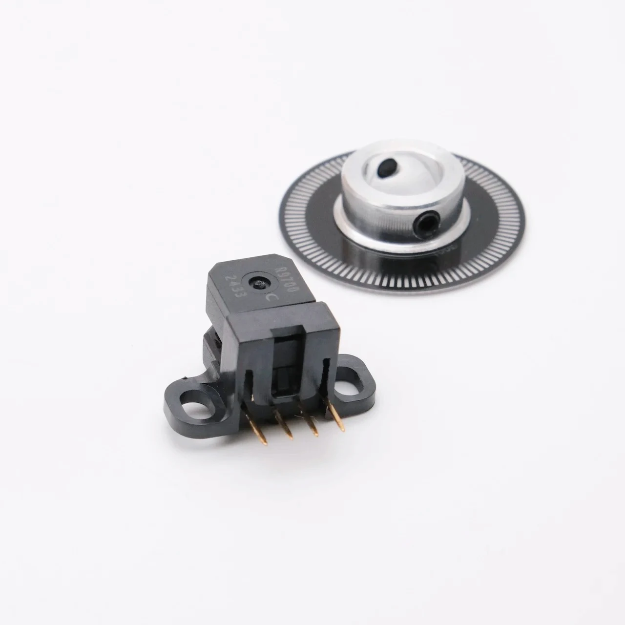 2-10mm AB Dual-Channel Encoder Readhead Code Disc H9731 100-1024 CPR for Precision Motion Control CNC Robot DC Motor HEDS-9700
