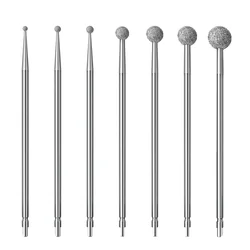 Surgical equipment Dental Diamond Burs Straight Ball Round Dia.2.35 L70mm Polishing Smoothing Drills For High Speed Handpiece