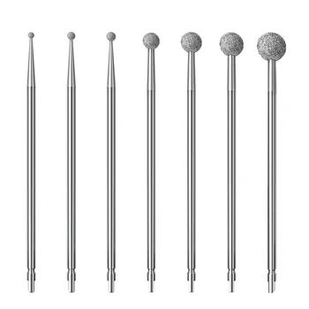 Surgical equipment Dental diamond tip flat top round high speed handpiece mm for polishing smoothing drills