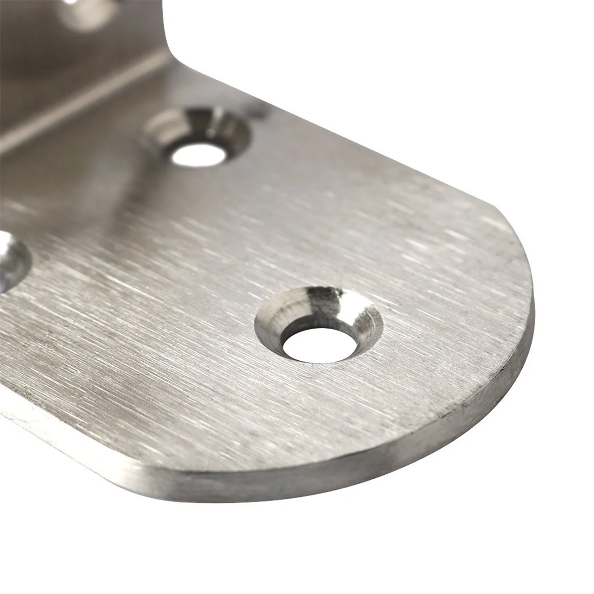 5 個 50X50X3Mm ステンレス鋼固定ブラケット 90 度金属アングルサポート耐食性棚取り付けハードウェアブラケット