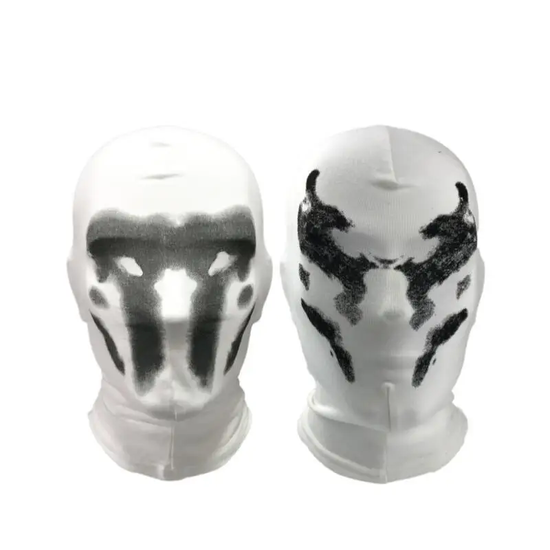 Anime Hot Rorschach Maske Halloween Tintenfleck-Masken Watchmen Kostüm Cosplay Masken Anime Mascarillas Superhelden-Gesichtsmasken Party