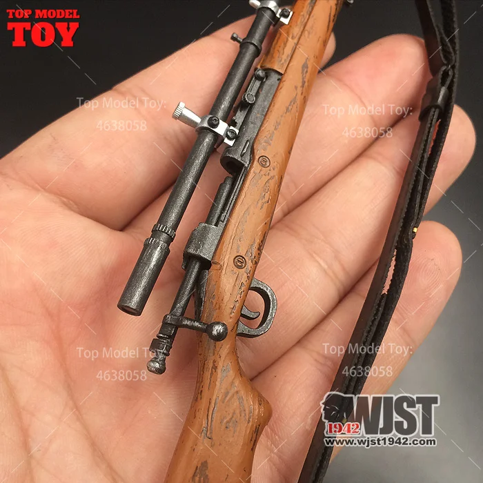 ZYTOYS ZY2002 1/6 Scale WWII M1903 Sniper 18cm Soldier Weapon Mini Gun Model Plastic For 12 Inches Action Figure Body Dolls