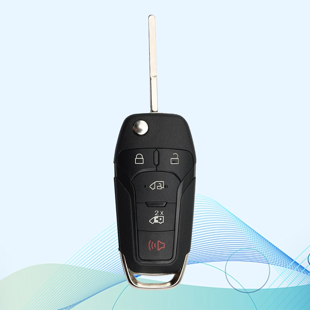 Leo FCC:N5F-A08TAA 164-R8255 مفتاح السيارة عن بعد لفورد ترانزيت 2020 2021 2022 2023 5 زر 315 ميجا هرتز ID:49CHIP.HU101 شفرة