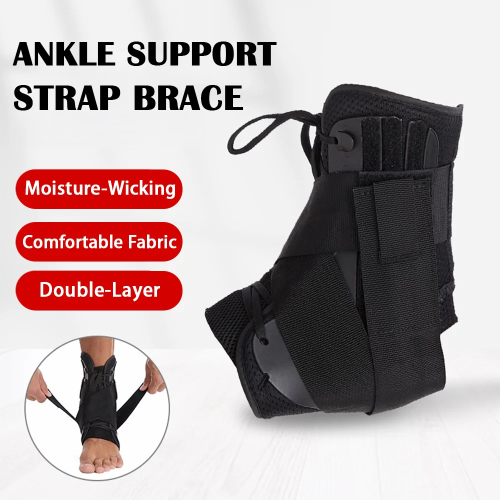 

Ankle Support without Compression Band Sports Rehabilitation Guard for Fitness Cycling Basketball Sprain Prevention Protector