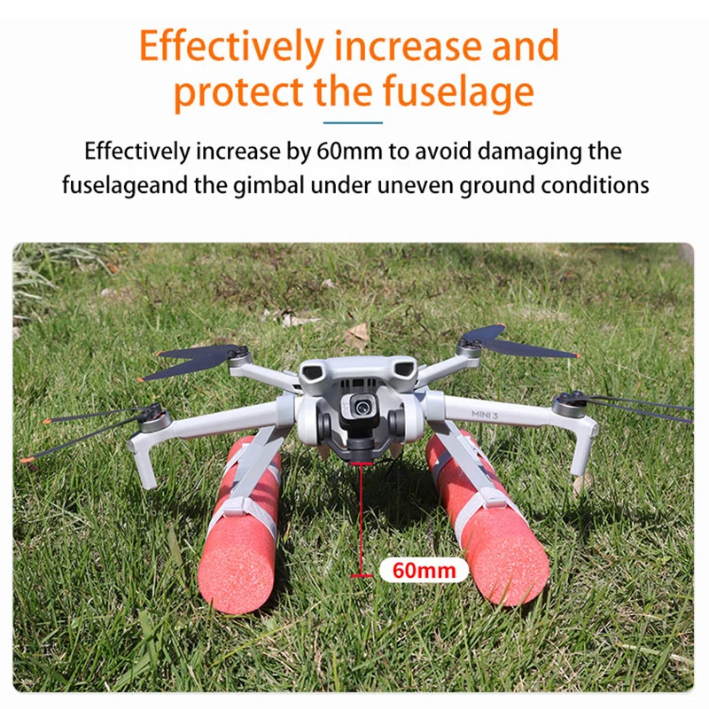 Zestaw podwozia do lądowania drona DJI Mini 3/3pro Mini 4 Pro Wspornik podwozia do lądowania na wodzie Akcesorium