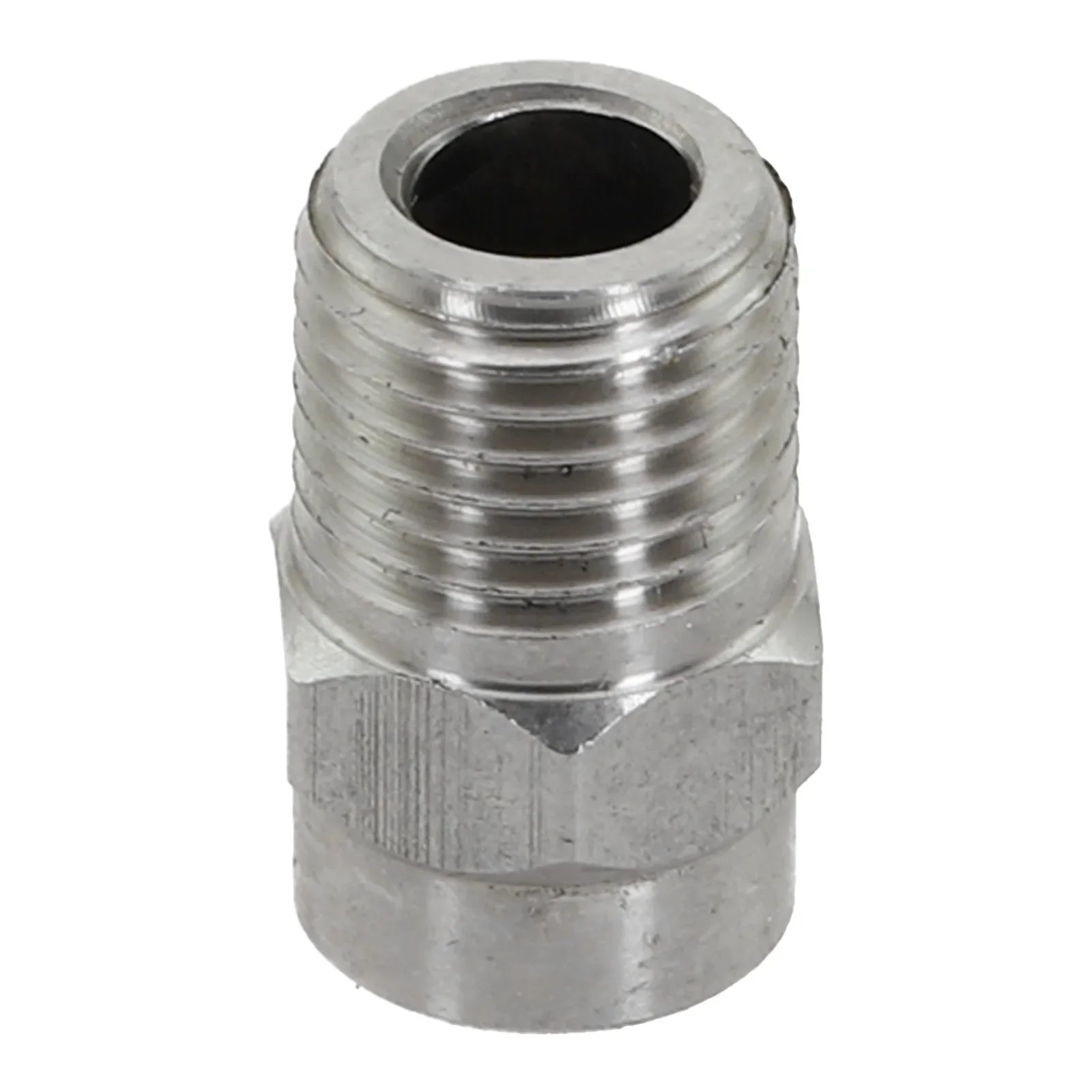 Thread Spray Nozzle 4000 PSI Undercarriage Brush Floor Scrub Brush Replace Spray Angle 0°/15/25°/40° Stainless Steel