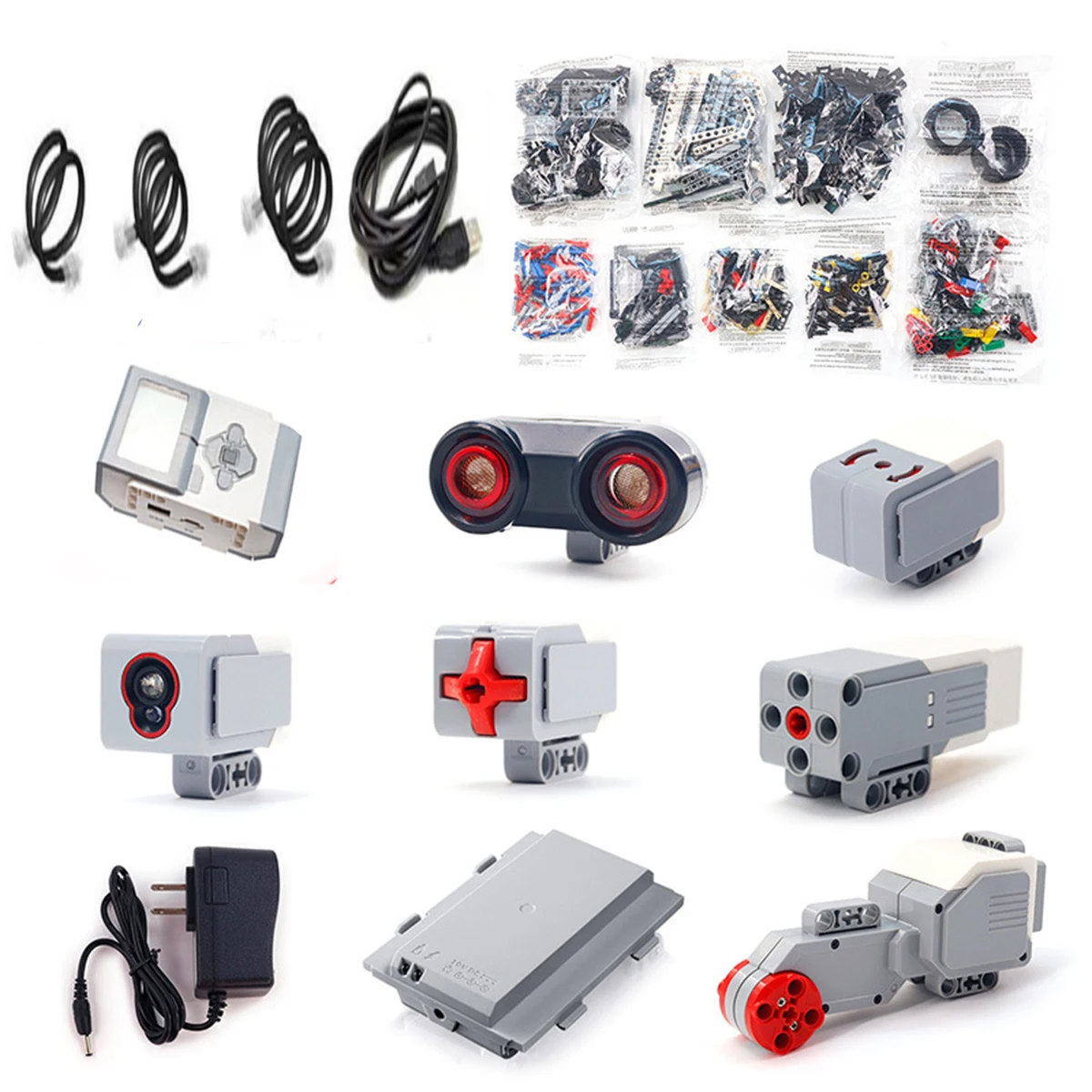 Compatible With EV3 Blocks 45544 Parts Pack 45560 Teaching AIDS 