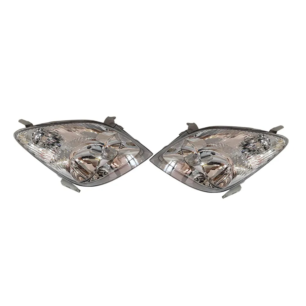 A Pair Car Headlights For Toyota Corolla Spacio NZE121 2001 to 2003 Headlamp