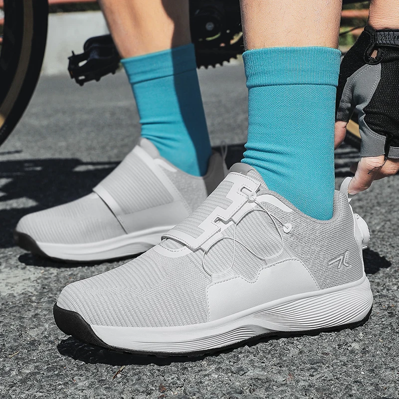 

Bicycle professional cycling shoes unisex summer new fashion outdoor wear-resistant breathable casual hard soled riding shoes