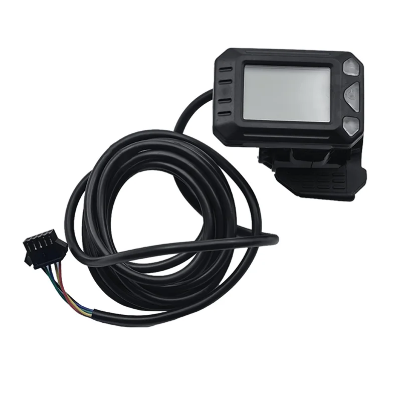ABVE-Electric Scooter Display Controller S5 LCD With Thumb Throttle Electric Bike Ebike Accessories SM Connector