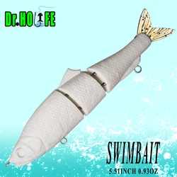 Dr.Holife Swimbait hundimiento sin pintar – gran juego para cebo duro