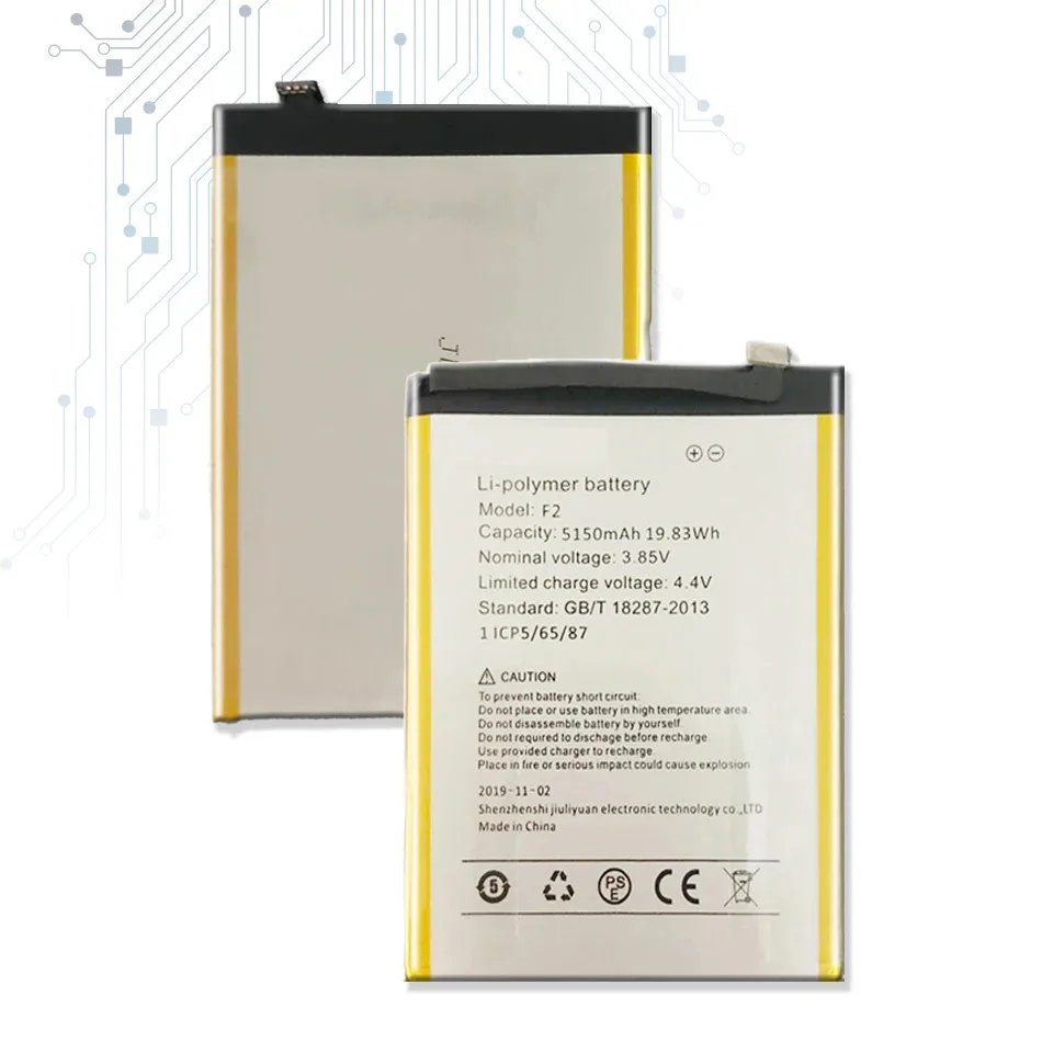 High Quality Replacement Battery 5150Mah For UMI Umidigi F2 With Free Tools