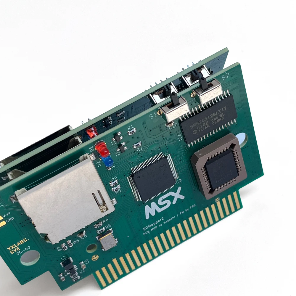 MSX SD Mapper V2 Flash Cartridge For MSX/MSX2/MSX++ Computer