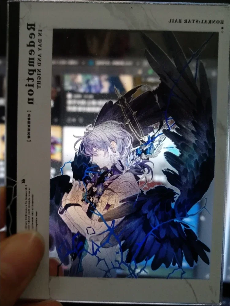 Honkai:Star Rail Sunday Day and Night Salvation Transparent Card PVC Lomo Cards Photocard For Fans Collection Take a Group Photo