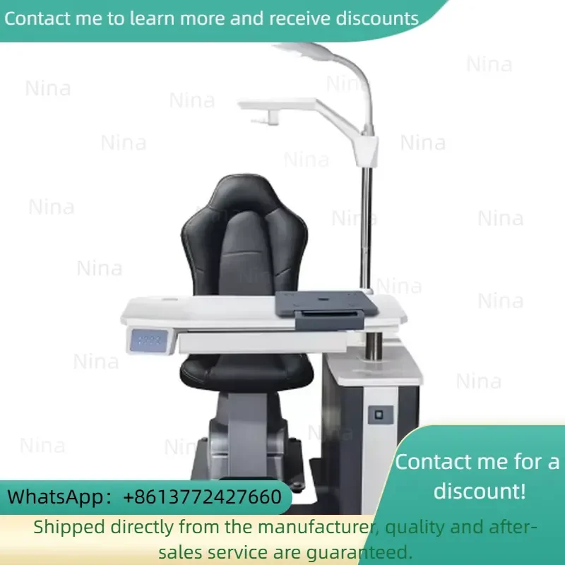 Optical Equipment Ophthalmic Optometry Combined Table Ophthalmic Chair Unit PK-188 Electric Metal 1 Year Warranty