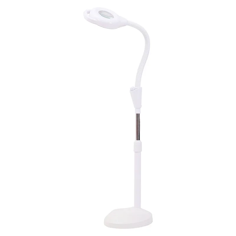 Embroidery lamp, beauty salon 8x magnifying glass, cold light lamp, Songyue floor lamp