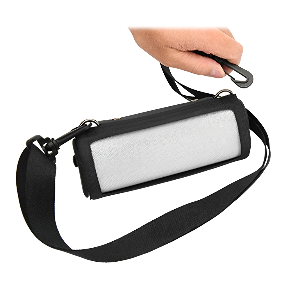 غطاء بديل واقٍ مع حزام كتف حامل مكبر صوت محمول للسفر لمكبر الصوت Sonos Roam/SL المتوافق مع البلوتوث