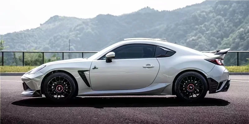 สําหรับ GR86 BRZ Widebody ชุด GR86 BRZ ด้านหน้าและด้านหลังสปอยเลอร์กันชน Wide-body Kit