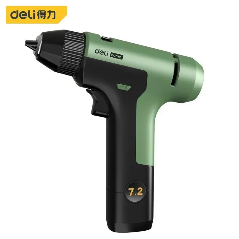 Deli 7.2V Double Speed Electric Screwdriver Electric Rechargeable Disassembling Machine Assembly Repair Home Power Drill